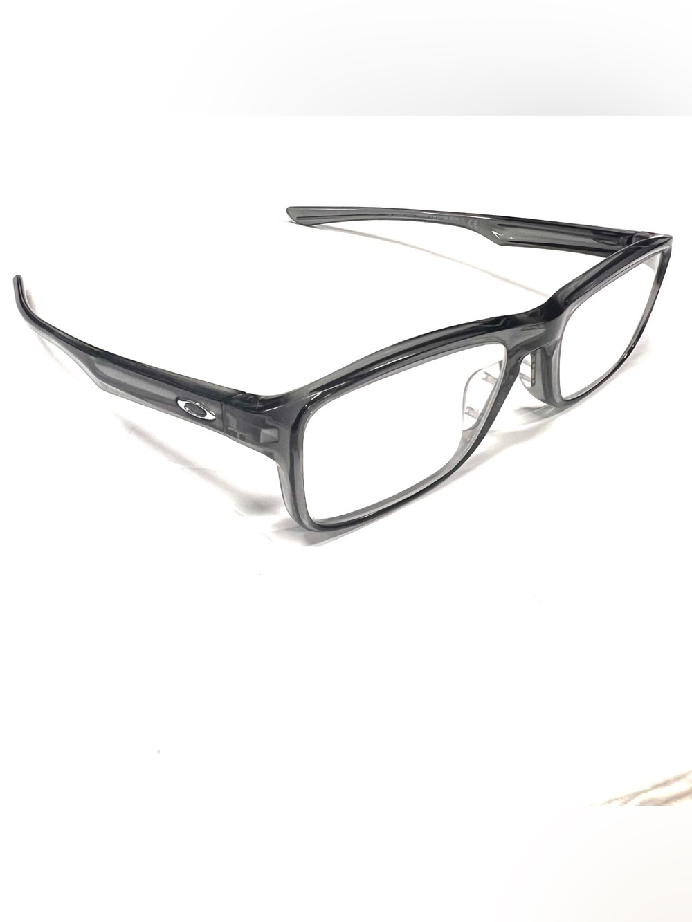 Oakley Plank 2.0 OX8081-0653 Polished Grey smoke Eyeglasses Frames 53-18-139